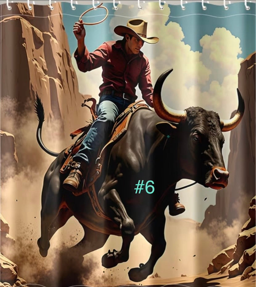 Western Shower curtains