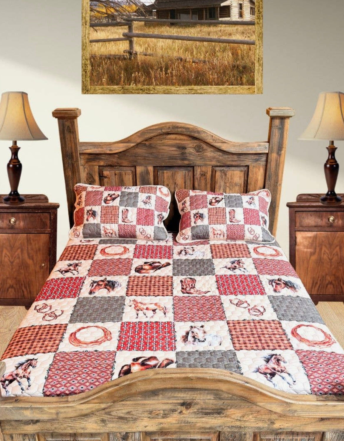 3p Queen bedding set