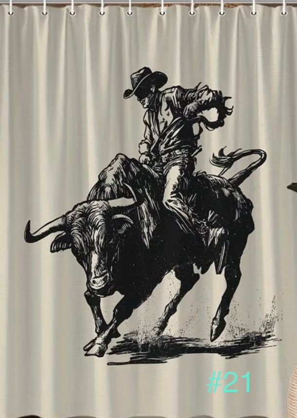 Western Shower curtains