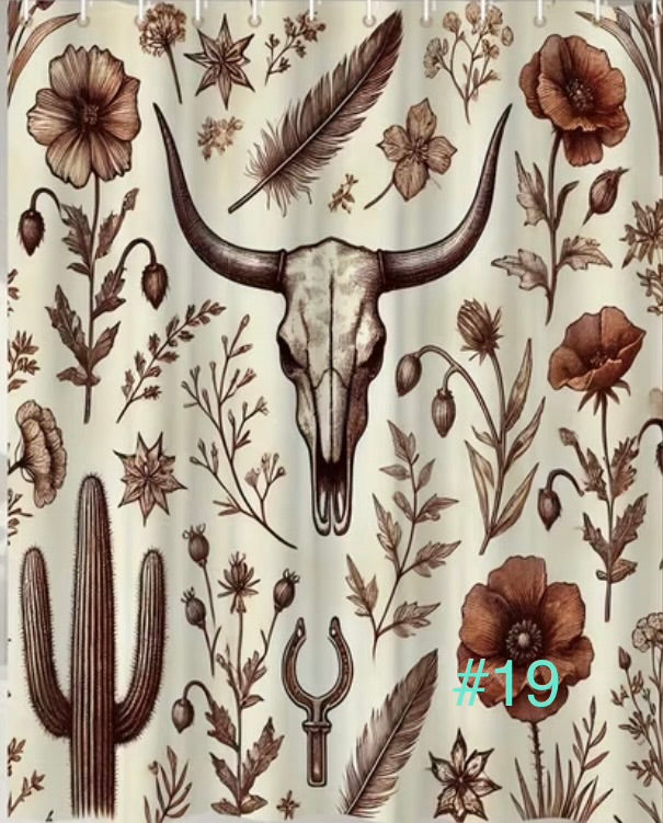 Western Shower curtains