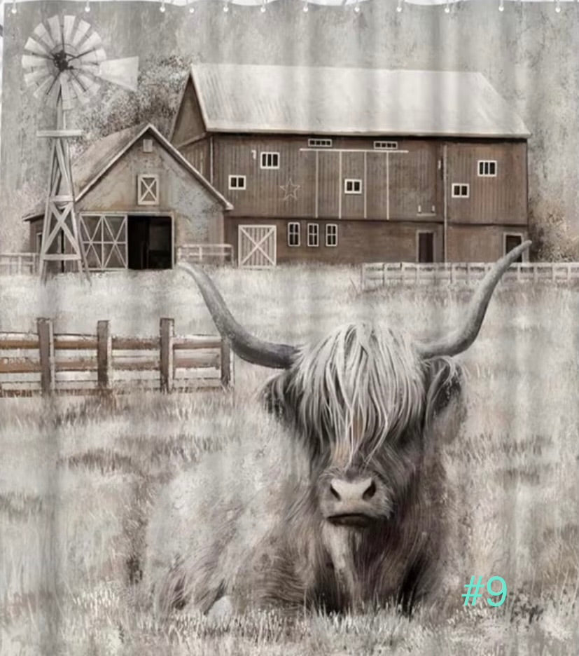 Western Shower curtains