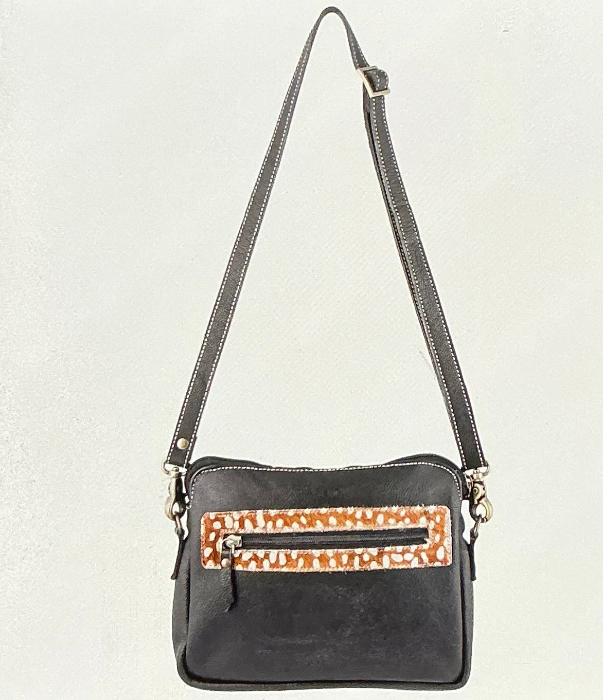 Deer skin handbag