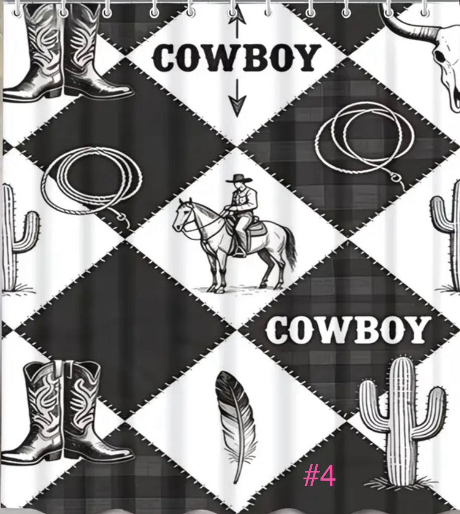 Western Shower curtains