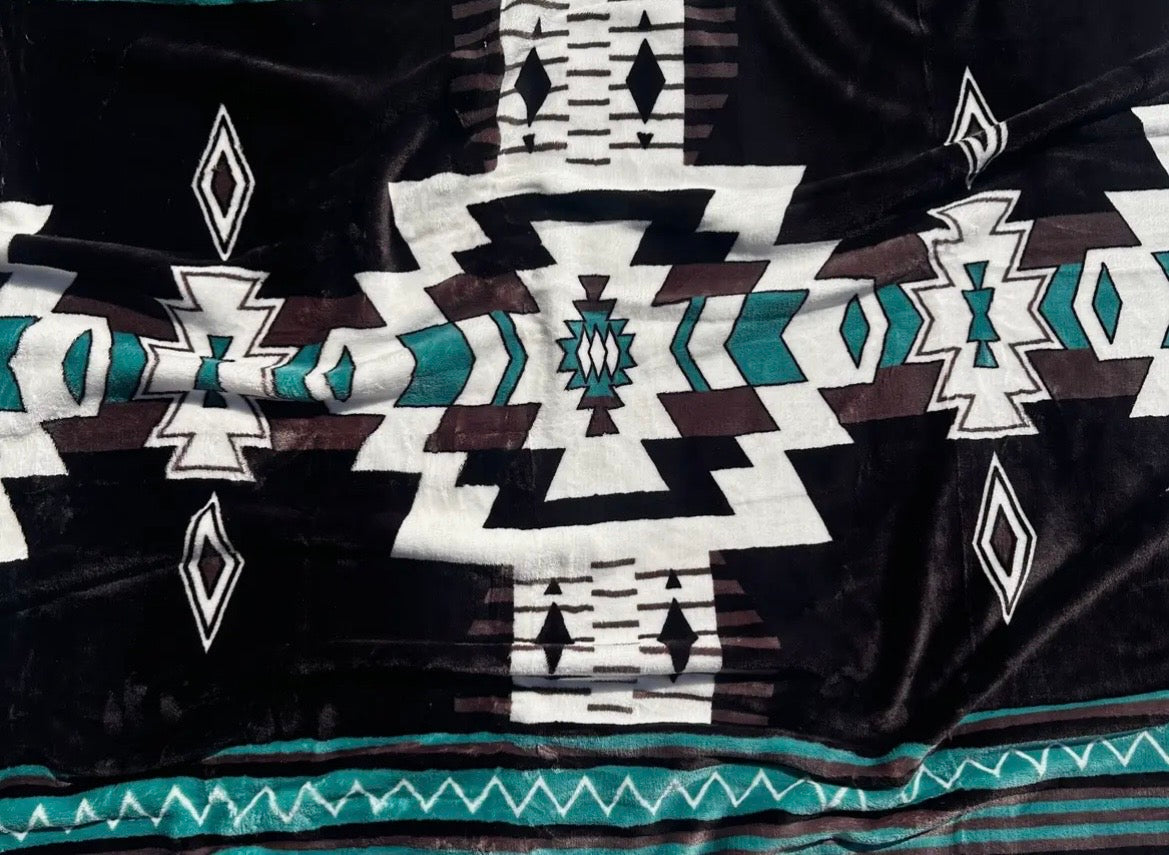 King super plush green