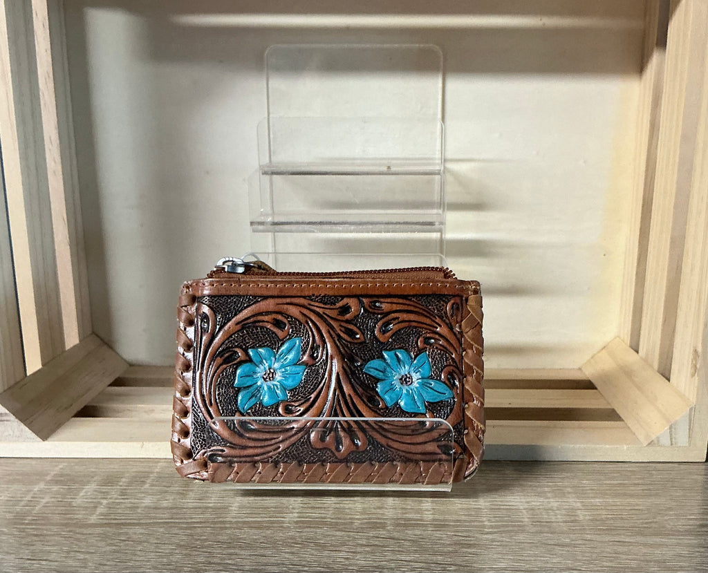 tooled coin purse
