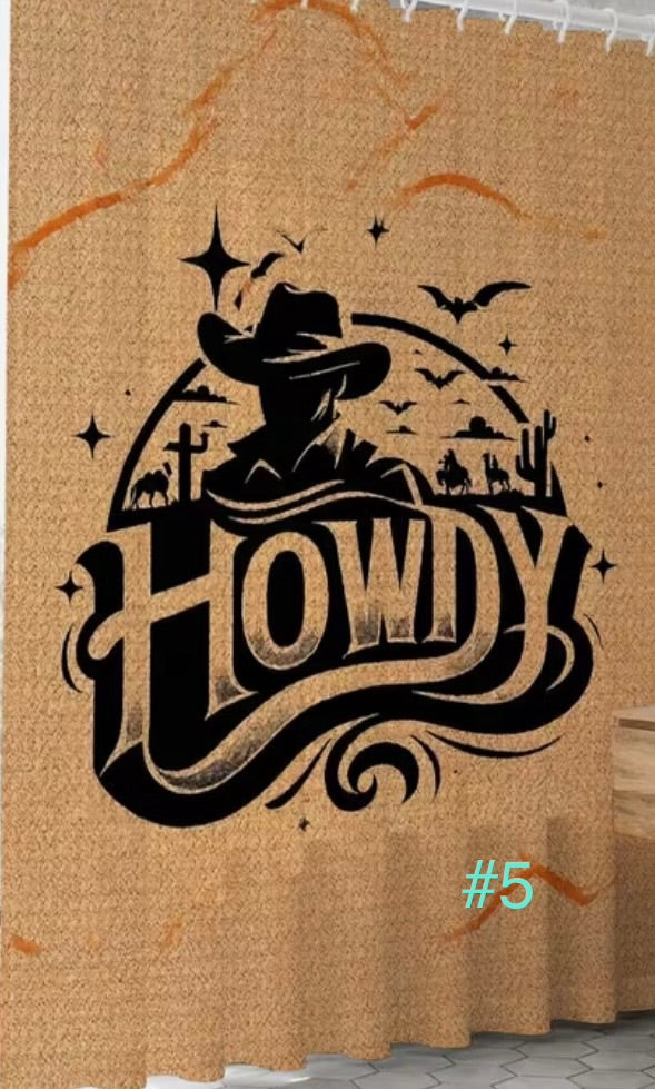Western Shower curtains