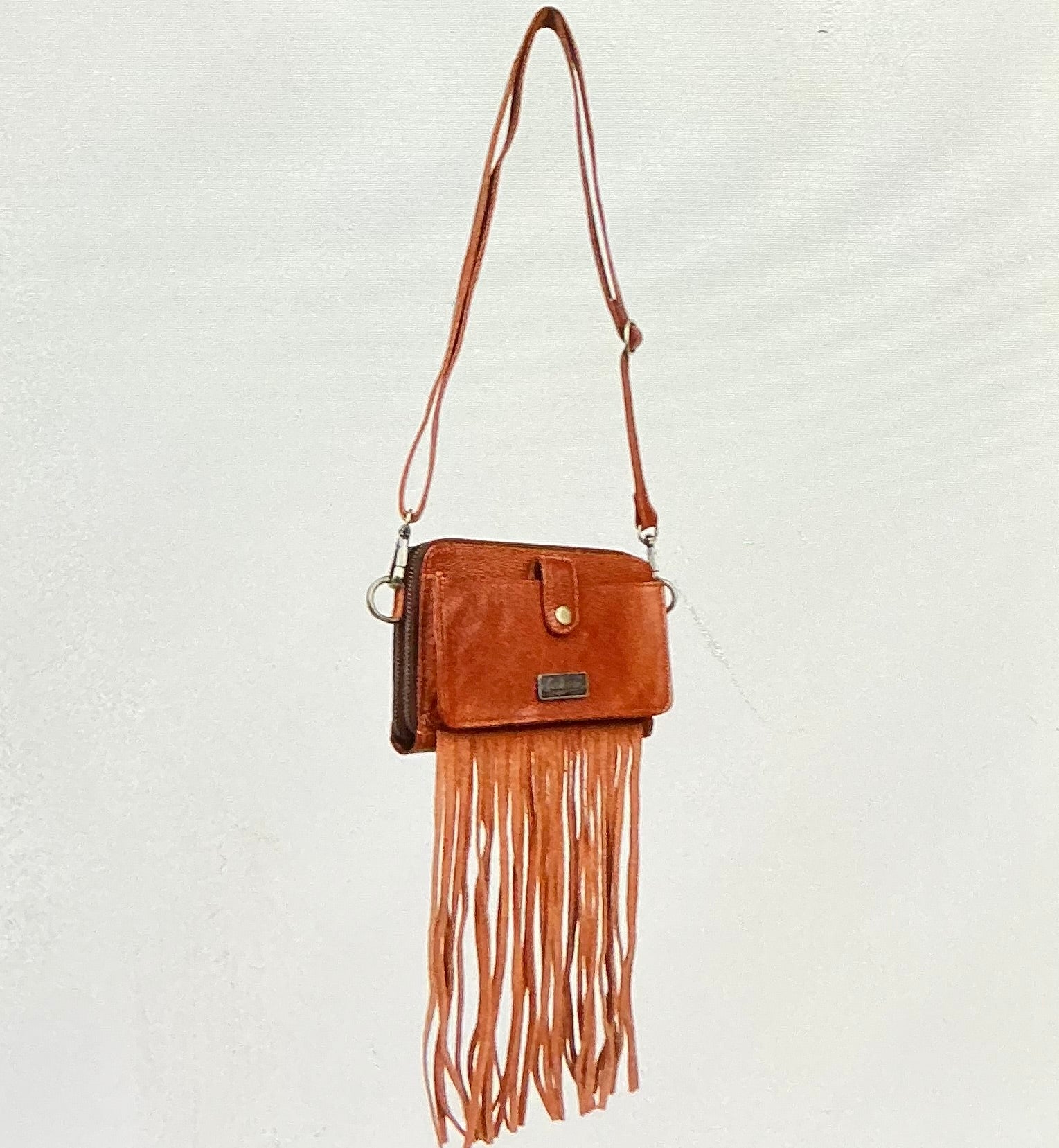 Tassel wallet/ over the shoulder