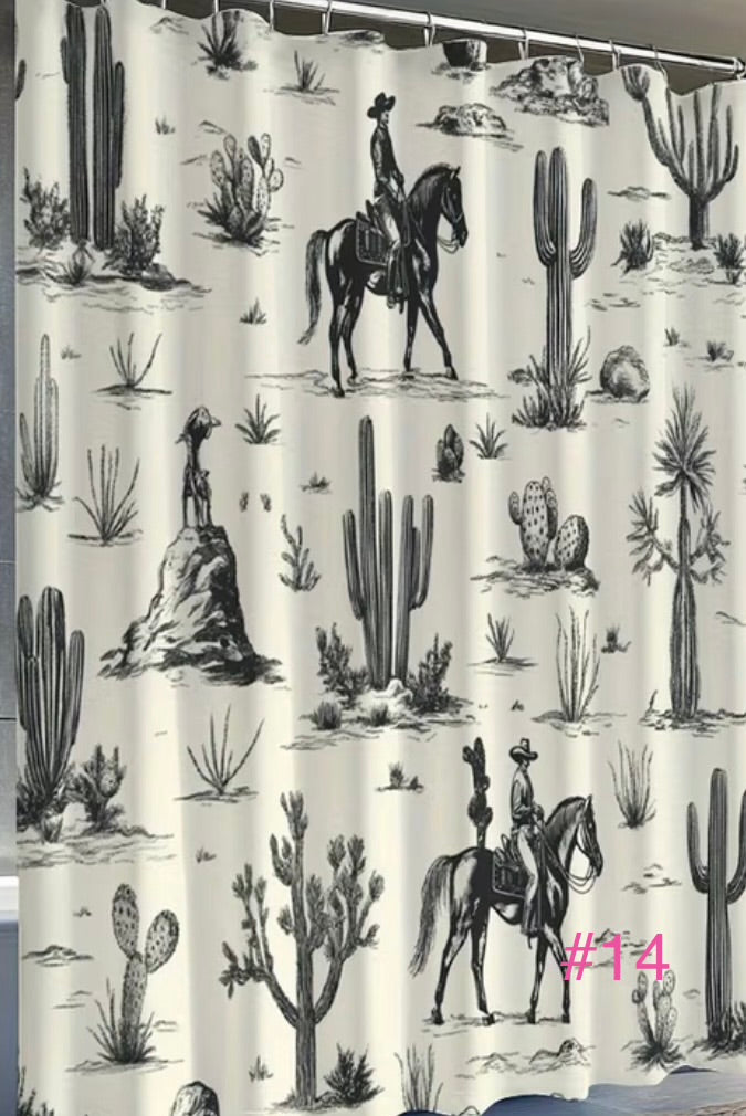 Western Shower curtains