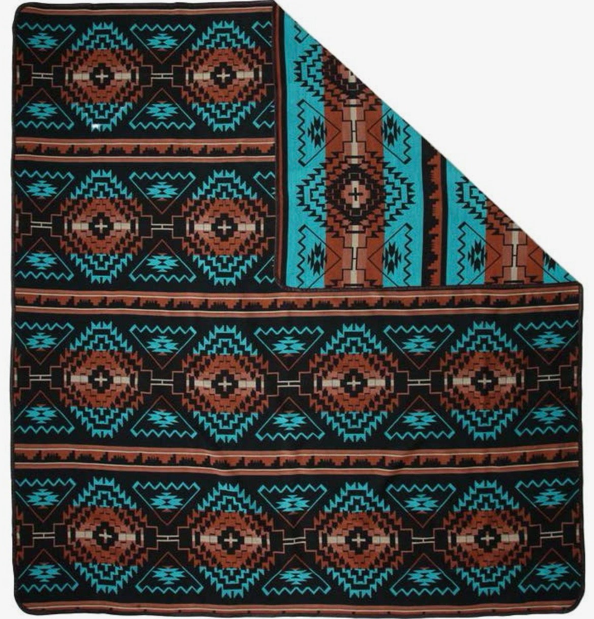 King reversible bedspread