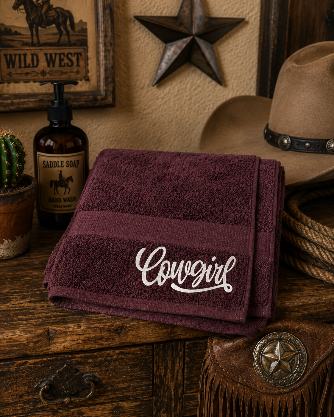 Cowgirl Towel