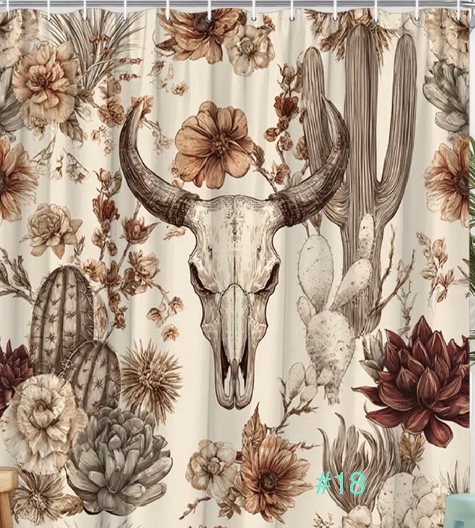 Western Shower curtains