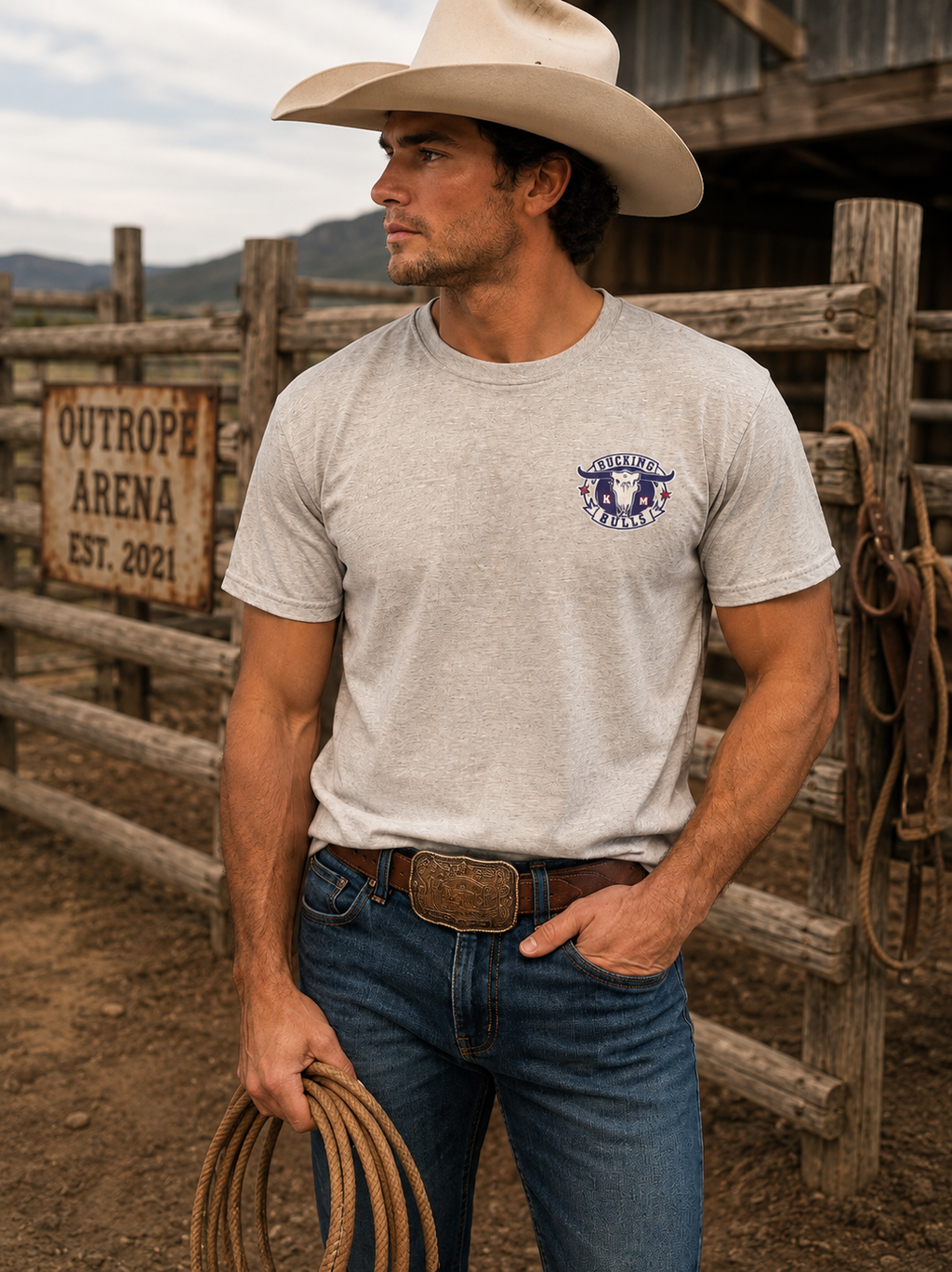 KM Bucking Bulls signature Tee