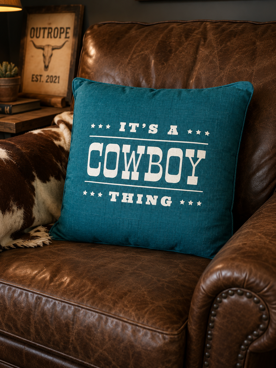 It’s a Cowboy Thing cushion