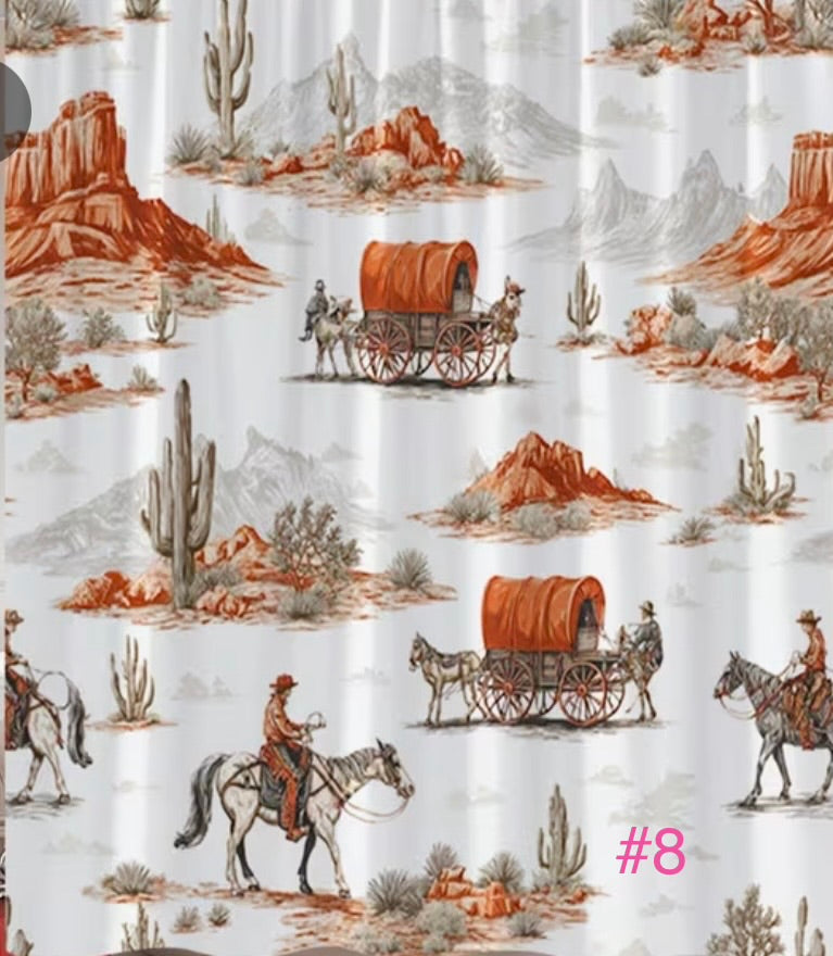 Western Shower curtains