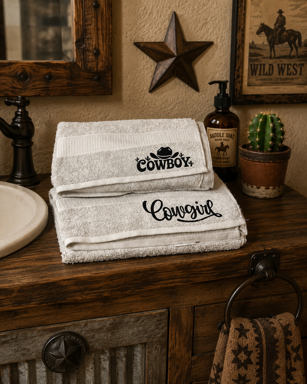 Cowgirl Towel