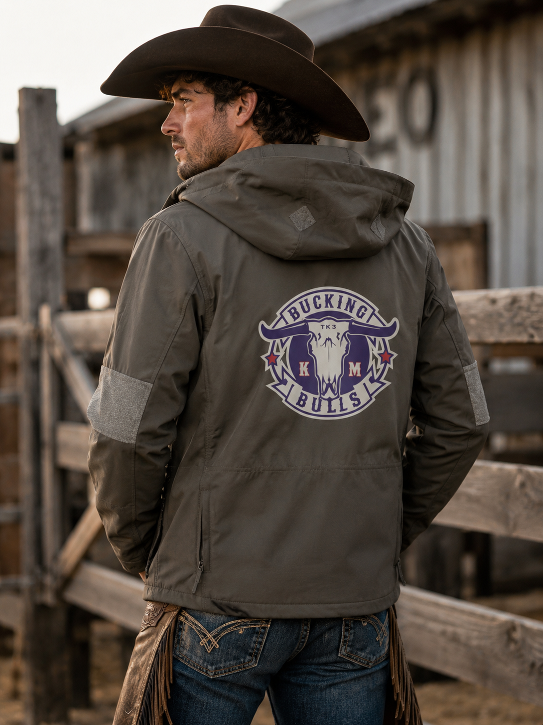 KM Bucking Bulls microfibre Jacket