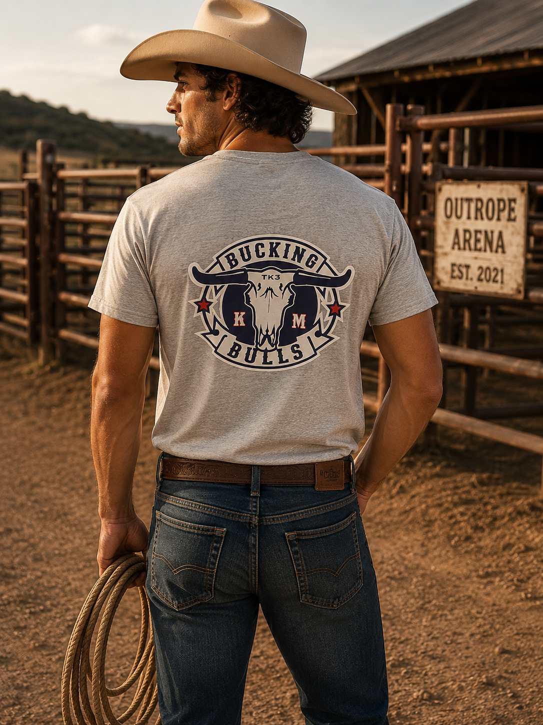 KM Bucking Bulls signature Tee