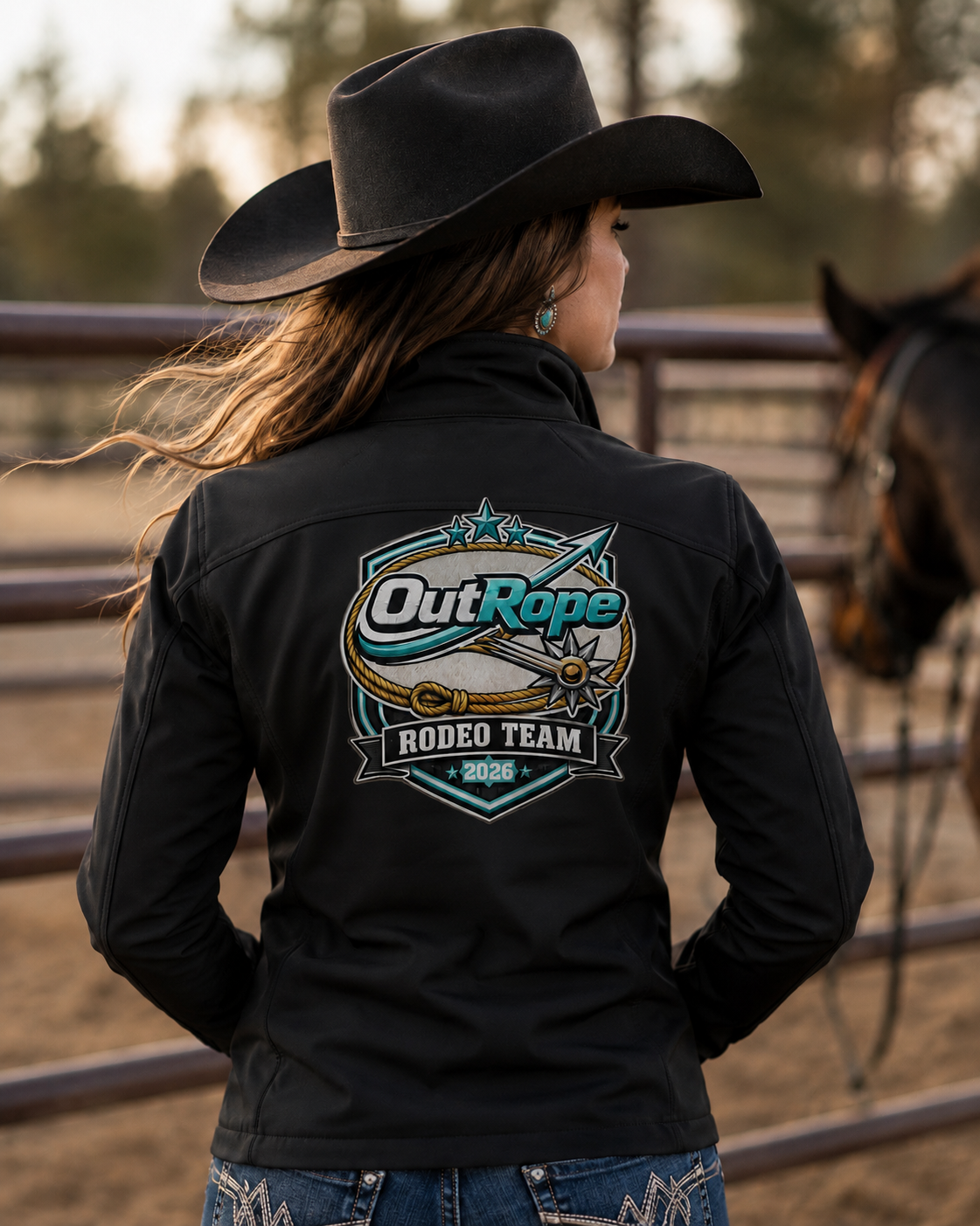 Soft shell OutRope Rodeo Team Jacket