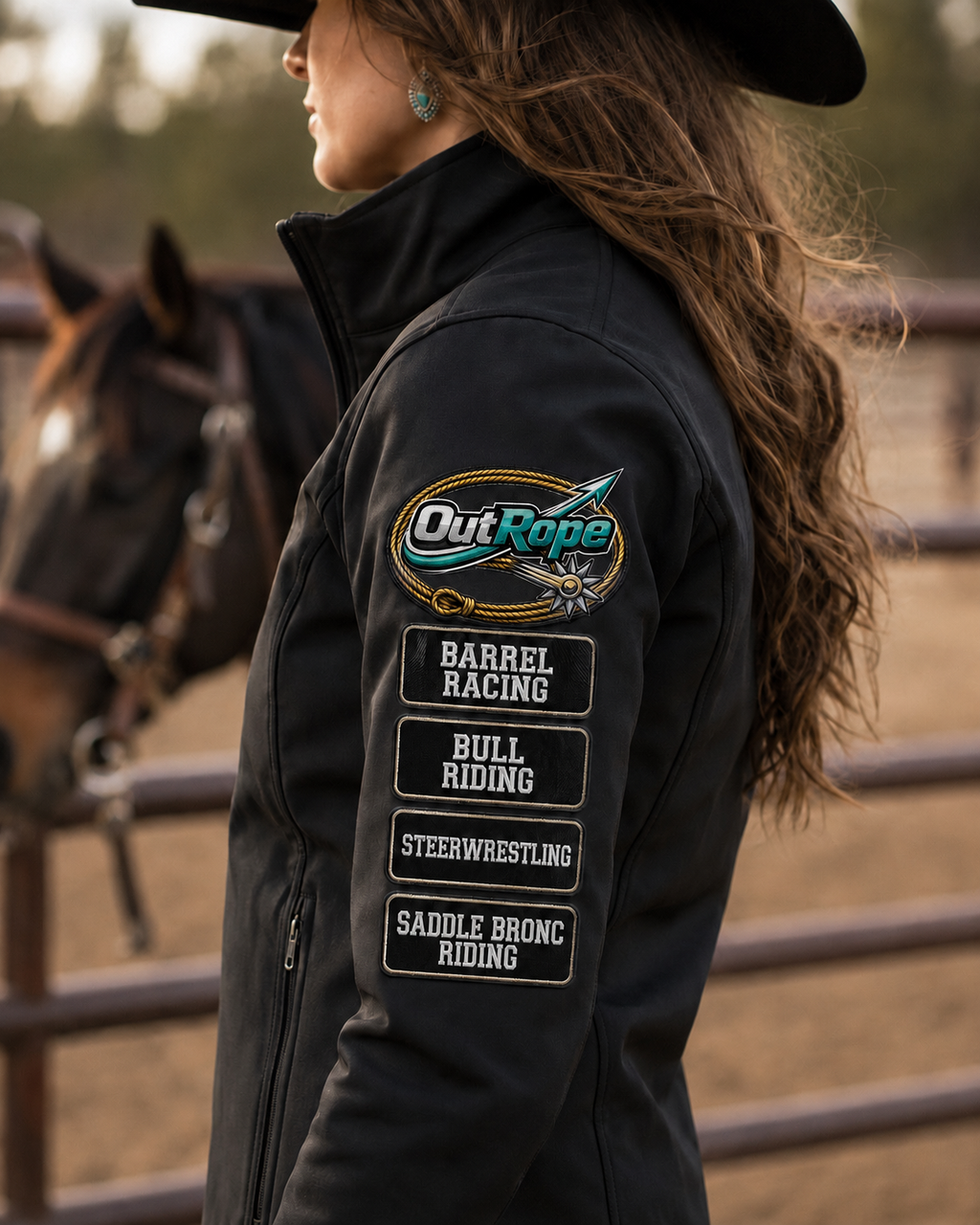 Soft shell OutRope Rodeo Team Jacket